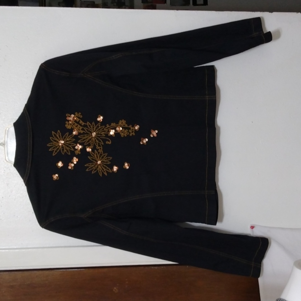 SHORE DEMIM Waist Length Jacket - Picture 2 of 3